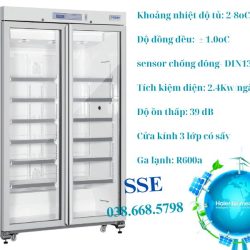 HYC 1031GD Haier Biomedical tu lanh bao quan duoc pham 2 8oC tich kiem nang luong 04