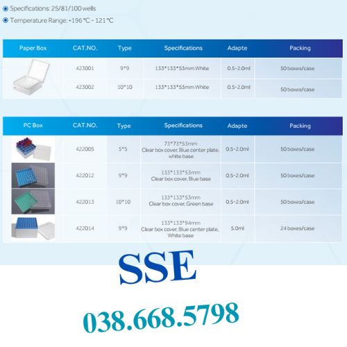 🧊 Cryogenic Boxes – Hộp lưu trữ mẫu siêu lạnh của Haier Biomedical 02 Cryogenic