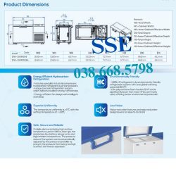 Tủ đông âm sâu -150°C Cryo Freezer – Model DW-150W209 04 Haier Biomedical tu dong am sau Dw 150W209